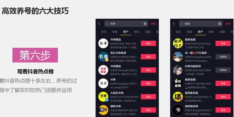 抖音老号养号技巧大揭秘！（拥有老号，你还需要这些技巧！）