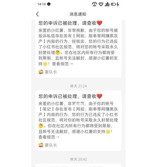 小红书专业号异常号事件（不再轻易对非优质内容热情付费）