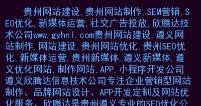 企业制作营销型网站的五大要点（打造有吸引力的网络营销平台）
