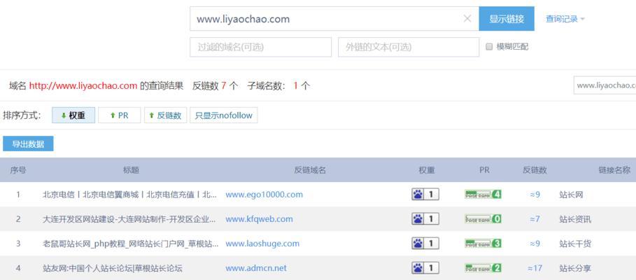 网站反链的意义与实现方法（学习反链）