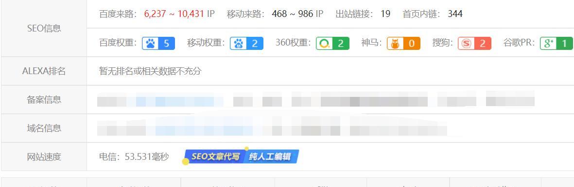 一个网站是怎样诊断它的好坏？如何评估网站的性能和问题？