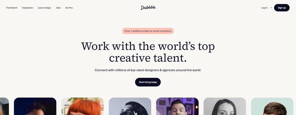 dribbble设计网站官网如何使用？有哪些设计资源可以下载？
