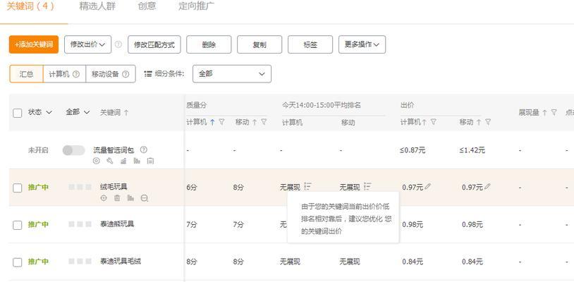 淘宝开车关键词在哪里设置？如何优化？