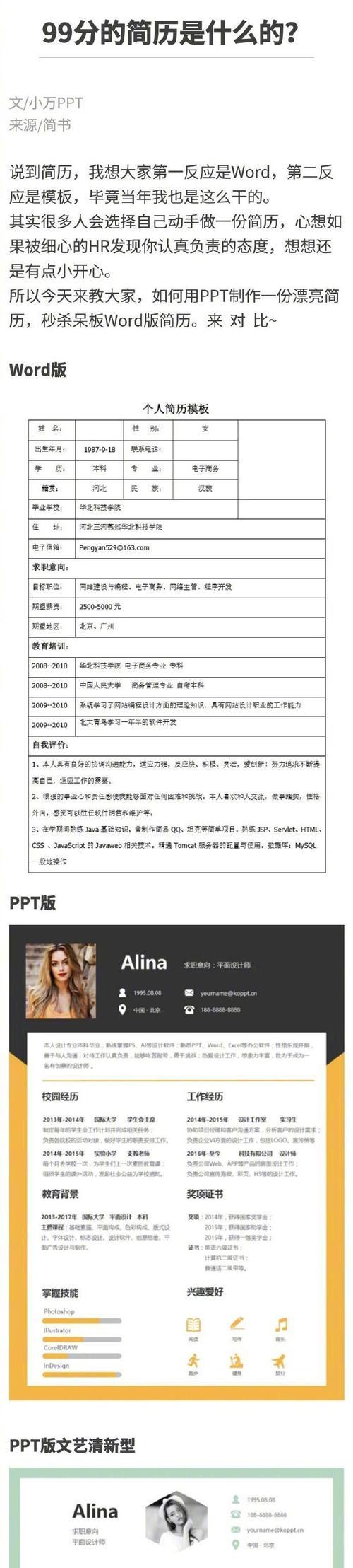 英文营销简历网站怎么写？如何打造专业的在线简历？