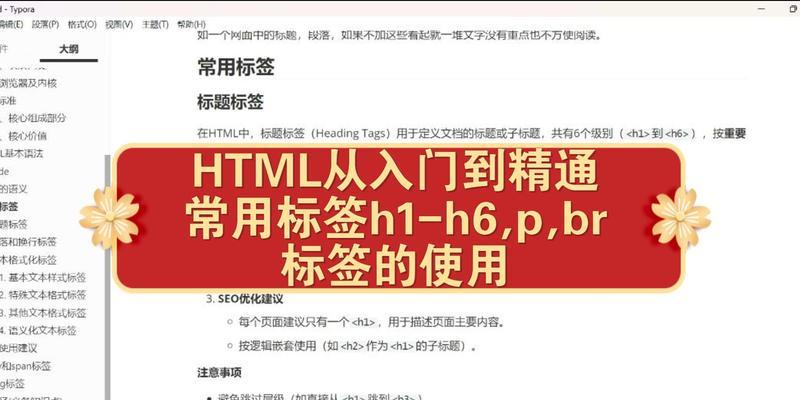 HTML倾斜标签有哪些？它们的使用场景和效果是什么？