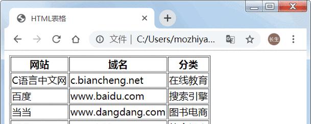 HTML表格标签有哪些类型？如何正确使用它们？