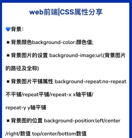 HTML中包含的属性