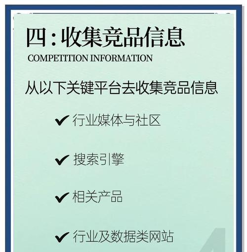 竞品网站分析怎么写