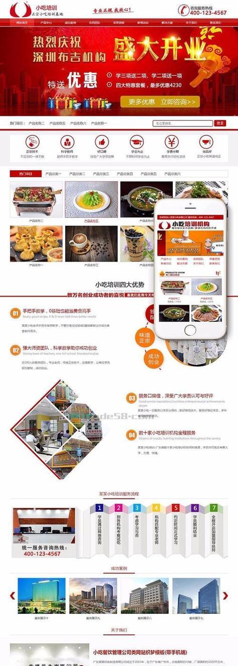 餐饮公司网站分析怎么写