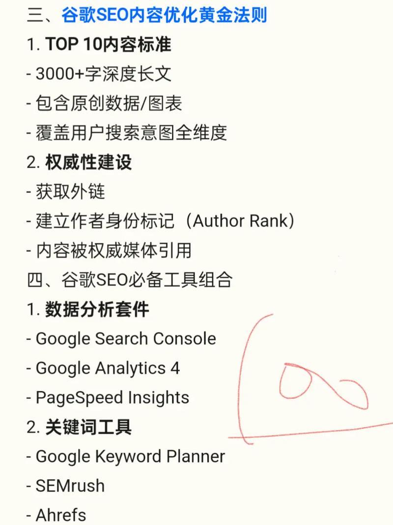 谷歌网站优化的步骤和技巧是什么？