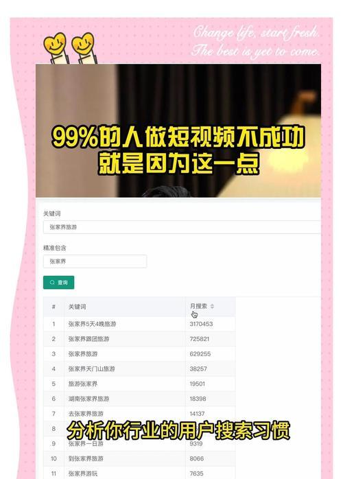 短视频平台关键词搜索技巧有哪些？